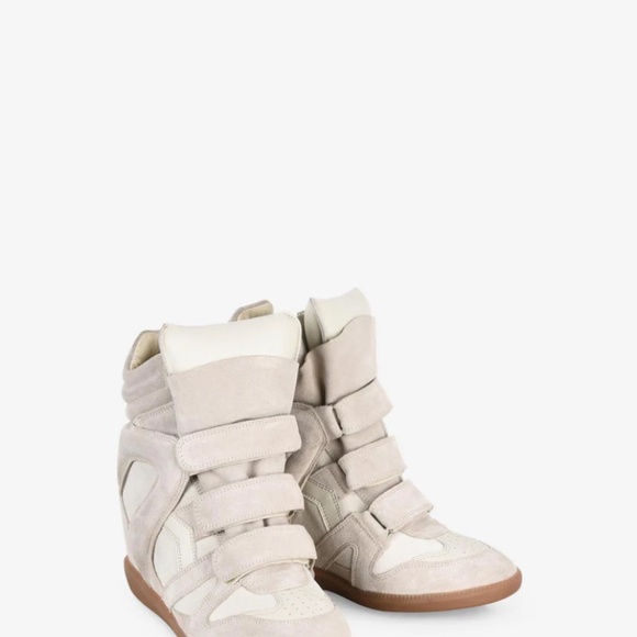Isabel Marant Bekett leather sneaker Wedges (SOLD) - Picture 3 of 13